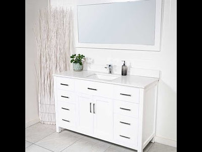 Video of the 55 inch version of this vanity style