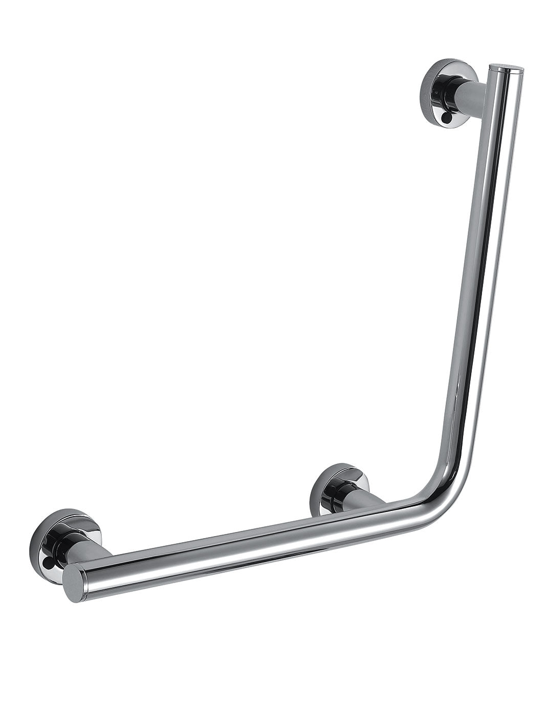 L- Shape Bathroom Shower Grab Bar - Chrome