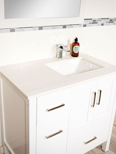 36 inch Vanity - Style 2436 (Sink Right)