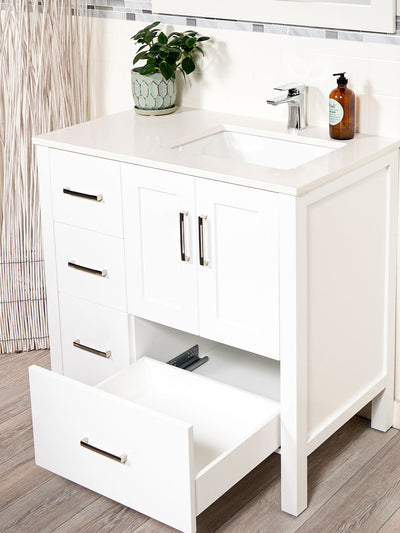 36 inch Vanity - Style 2436 (Sink Right)