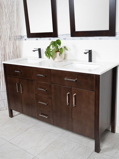 60" Double Sink Vanity - Style 3160