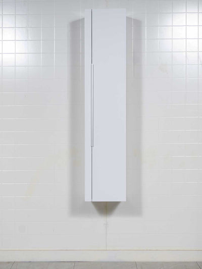 bathroom wall cabinet in white