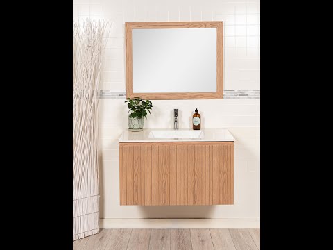 36 inch Floating Vanity with Reeded design - Style 5736