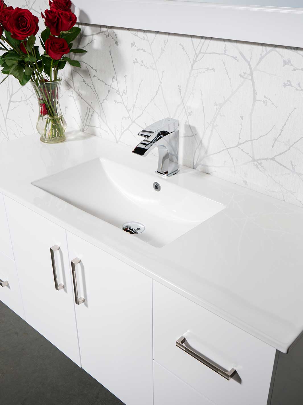 sink and faucet for vanity