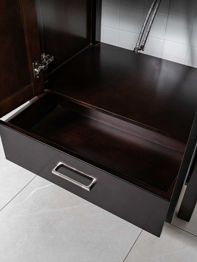 drawer at bottom of vanity