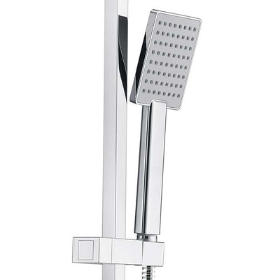 Square hand shower  in chrome
